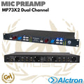 Alctron MP73X2 Dual Channel Microphone Pre-Amplifiers - Preamp Mic