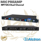 Alctron MP73X2 Dual Channel Microphone Pre-Amplifiers - Preamp Mic
