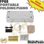 MIDIPLUS FP88 PORTABLE FOLDING PIANO LIPAT BUAT LATIHAN DAN RECORDING