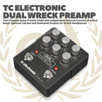 TC Electronic Dual Wreck Preamp - Efek Gitar Bass Pedal