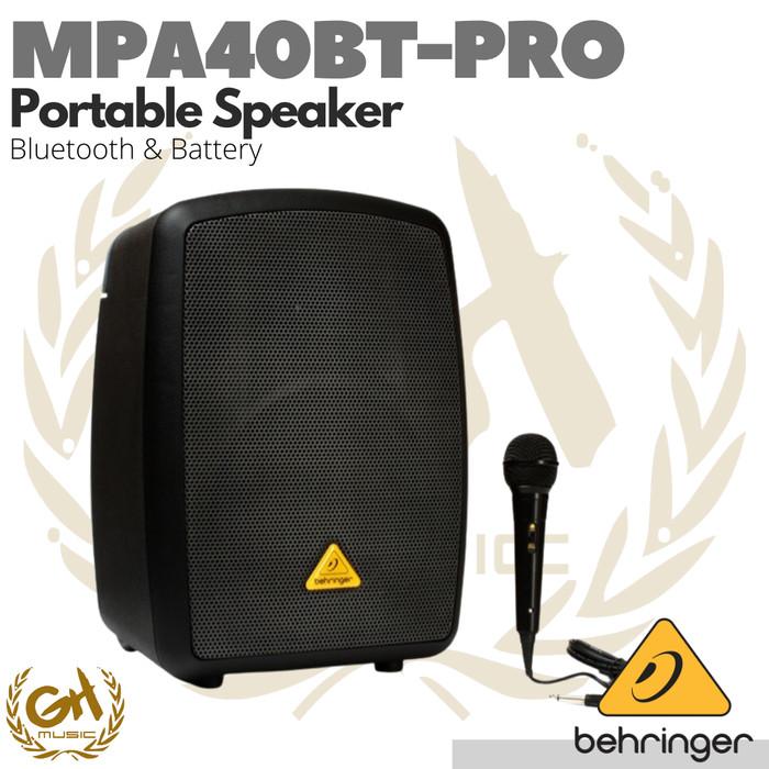BEHRINGER MPA 40  BTPRO Portable Speaker - karaoke meeting