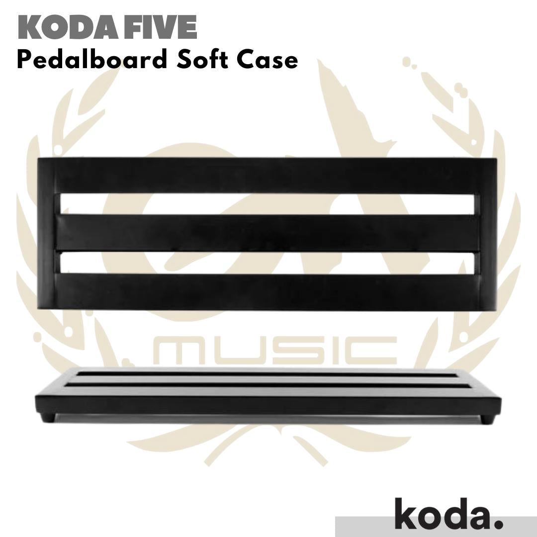Koda Essential Effect Pedal Soft Case FIVE + Pedalboard | Tas Efek