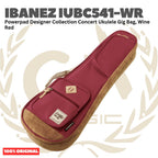 Ibanez IUBC541 Powerpad Designer Collection Gig Bag for Concert Ukulele - Tas Ukulele Concert Original Asli