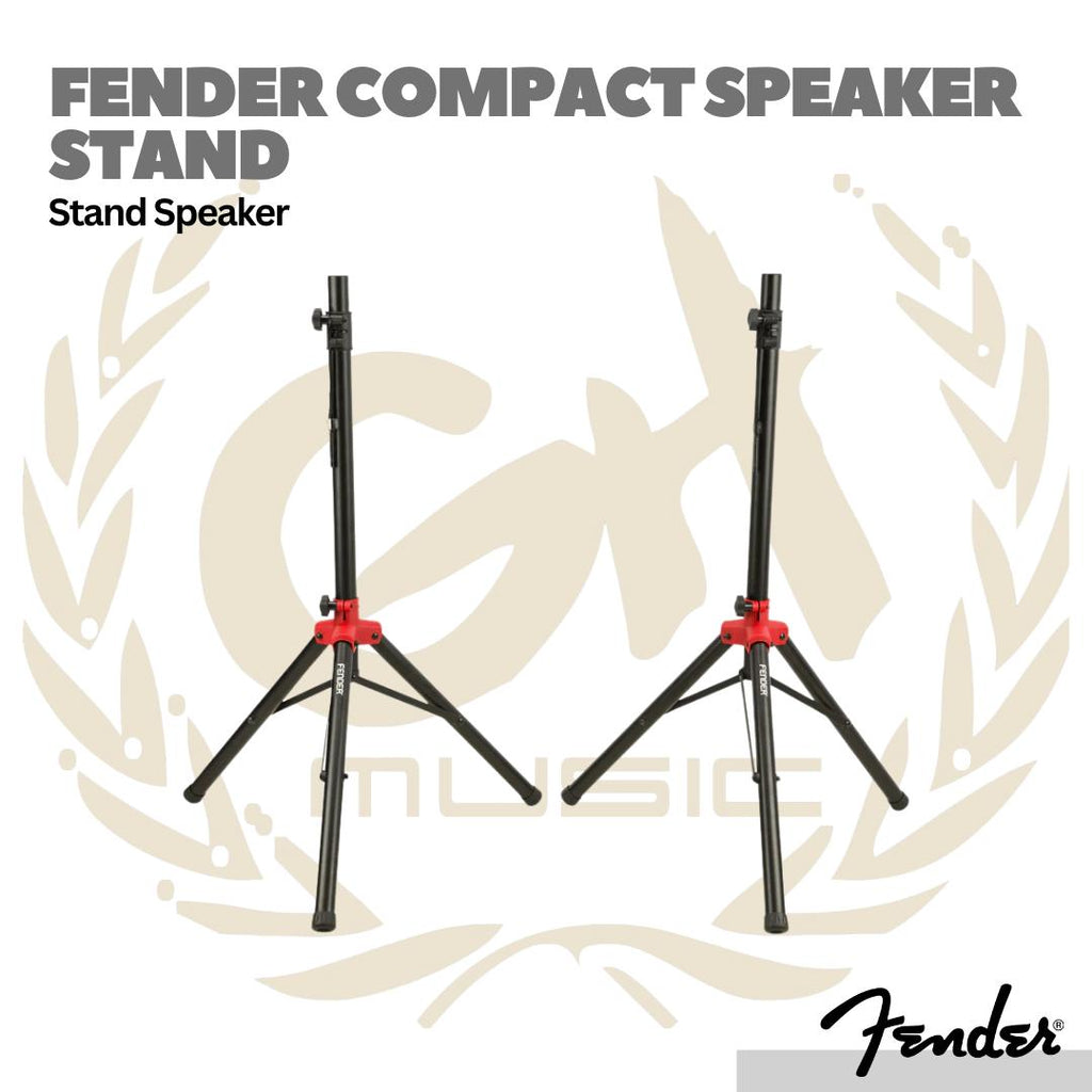 Fender Compact Speaker Stands w/Bag - Stand Spiker