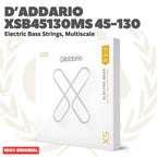 D'Addario XSB45130MS 45-130 Nickel Plated Steel Multi Scale Electric Bass 5-Strings - Senar Bass Listrik Elektrik 5-Senar Coated XSB-45130MS