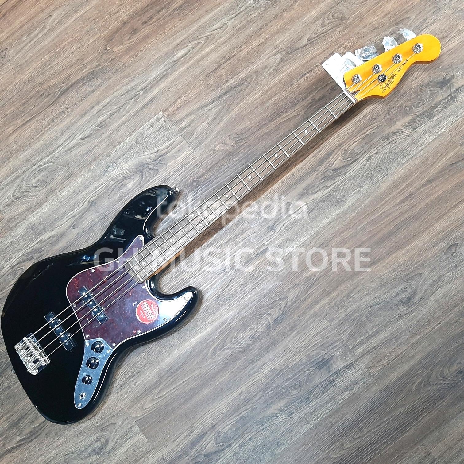 Squier Classic Vibe 60s Jazz Bass Guitar, Laurel FB - Gitar Bass Listrik