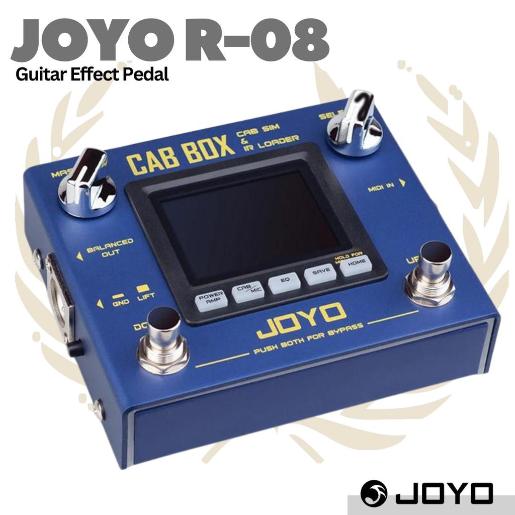 JOYO R-08 CAB BOX Multi Effect IR Loading - Efek Gitar