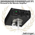BEHRINGER POWERPLAY P1 Personal In Ear / Headphone Monitor Amplifier