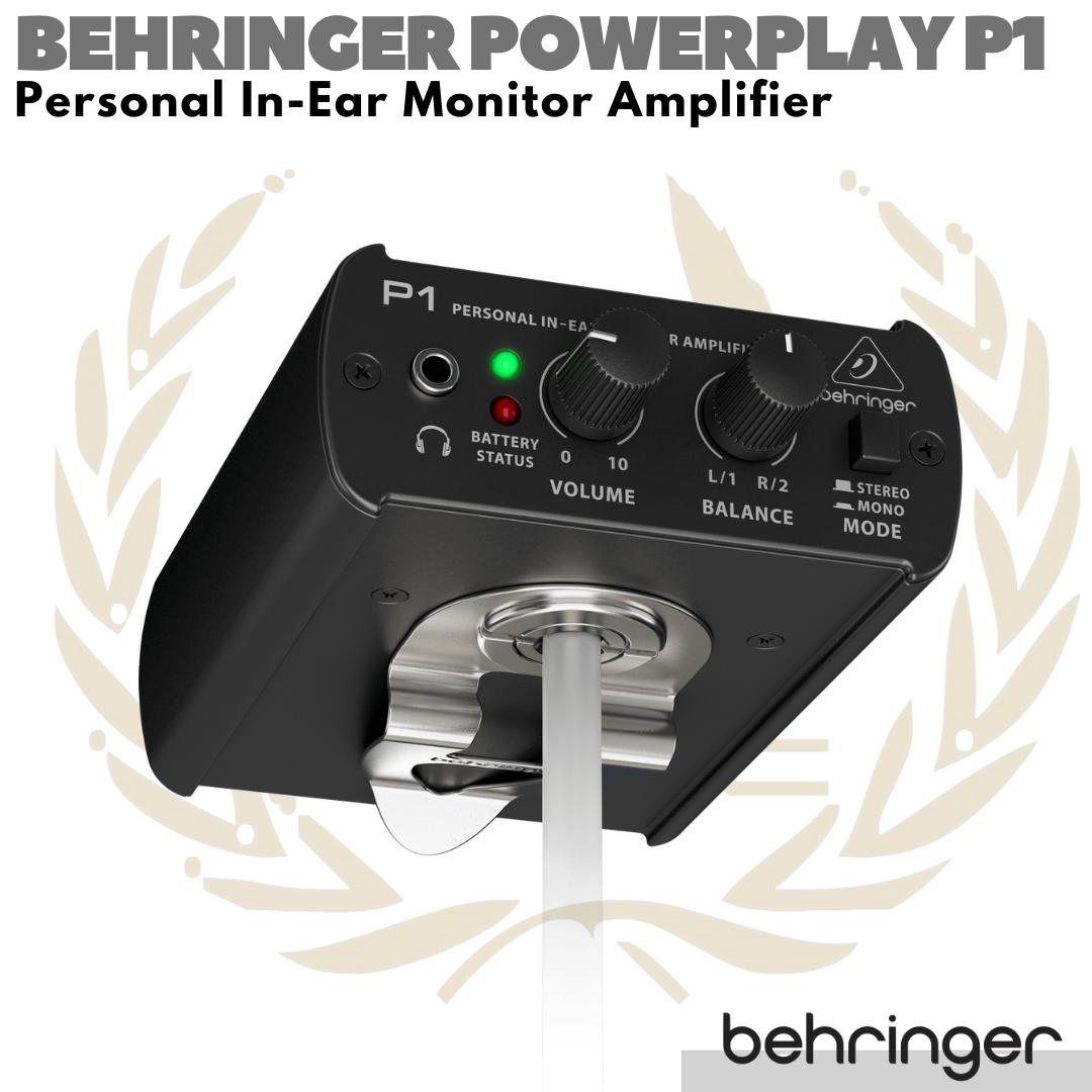 BEHRINGER POWERPLAY P1 Personal In Ear / Headphone Monitor Amplifier