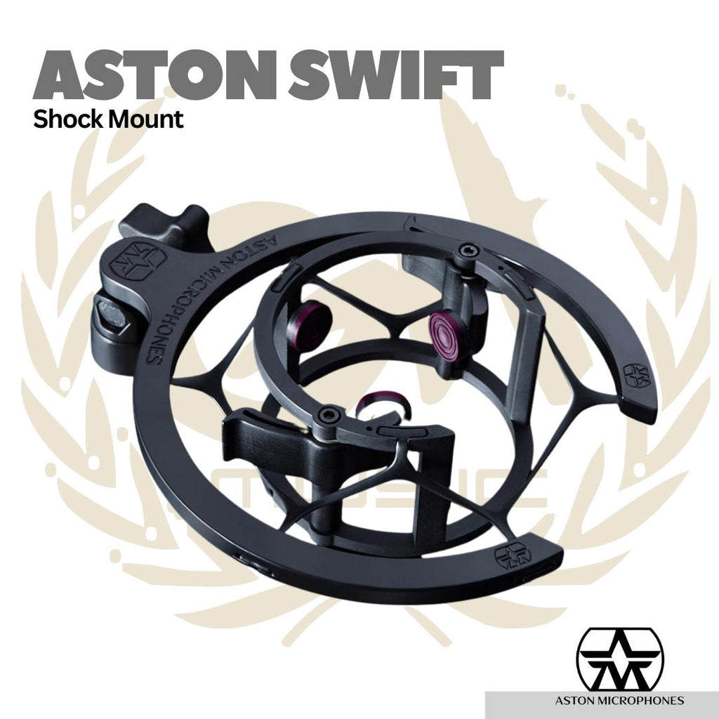 Aston Swift Series - Microphone Shock Mount Pop Filter Set