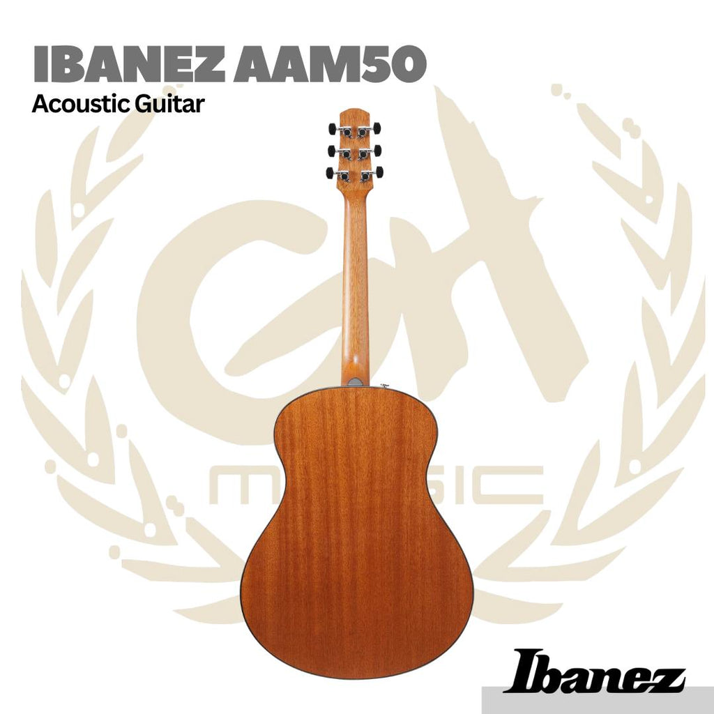 Ibanez AAM50 Acoustic Guitar - Gitar Akustik
