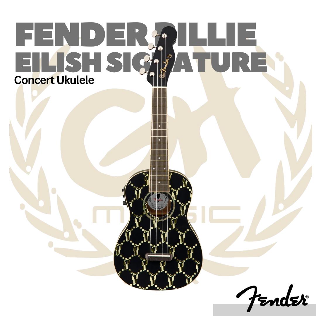 Fender Billie Eilish Signature Concert Ukulele - Gitarlele