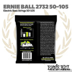 Ernie Ball 2732 Regular Slinky Cobalt Electric Bass Strings, 50-105