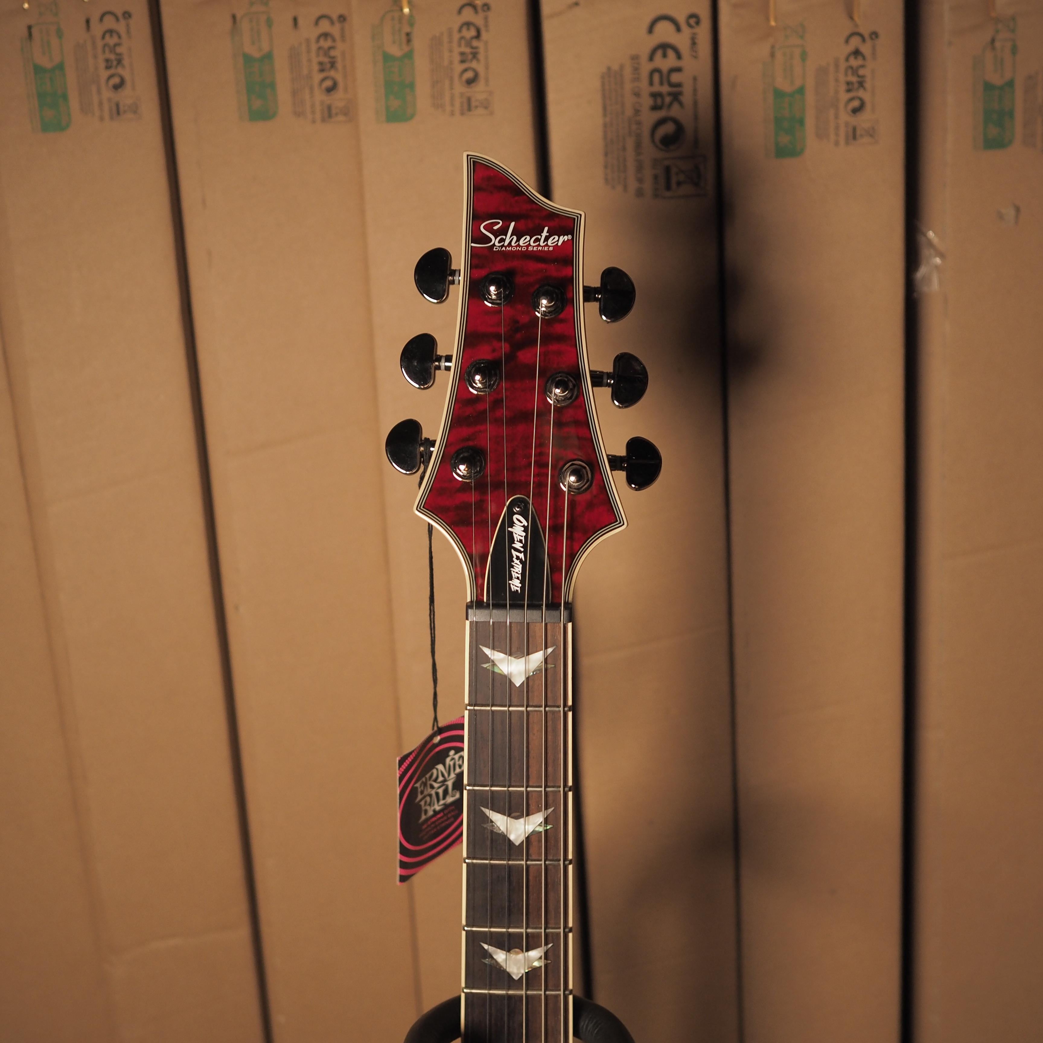 Schecter Omen Extreme-6 Left Hand Electic Guitar - Gitar Kidal