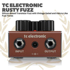 TC ELECTRONIC RUSTY FUZZ GUITAR EFFECT - EFEK GITAR BASS PEDAL