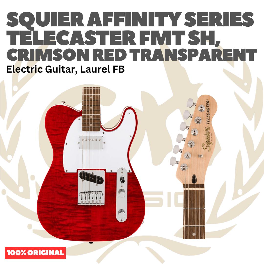 SQUIER Affinity Series Telecaster FMT SH Electric Guitar - Gitar Listrik Elektrik Flame Maple Top Original Asli