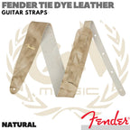 FENDER Tie Dye Leather Strap Guitar | Tali Gitar