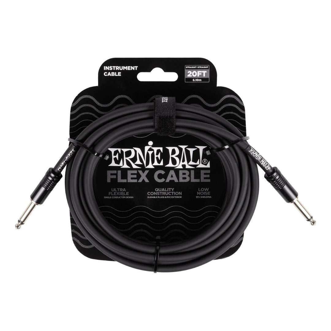 Ernie Ball Flex Instrument Cable - Kabel Jack Gitar Bass Instrumen Akai TS 6.5 Original