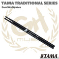 TAMA 5ABK72 Traditional Series 5A Oak Stick, Matte Black - Stik Drum