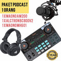 PAKET PODCAST MAONO AM200, MAONO MH601 PLUS ALCTRON BC800V2
