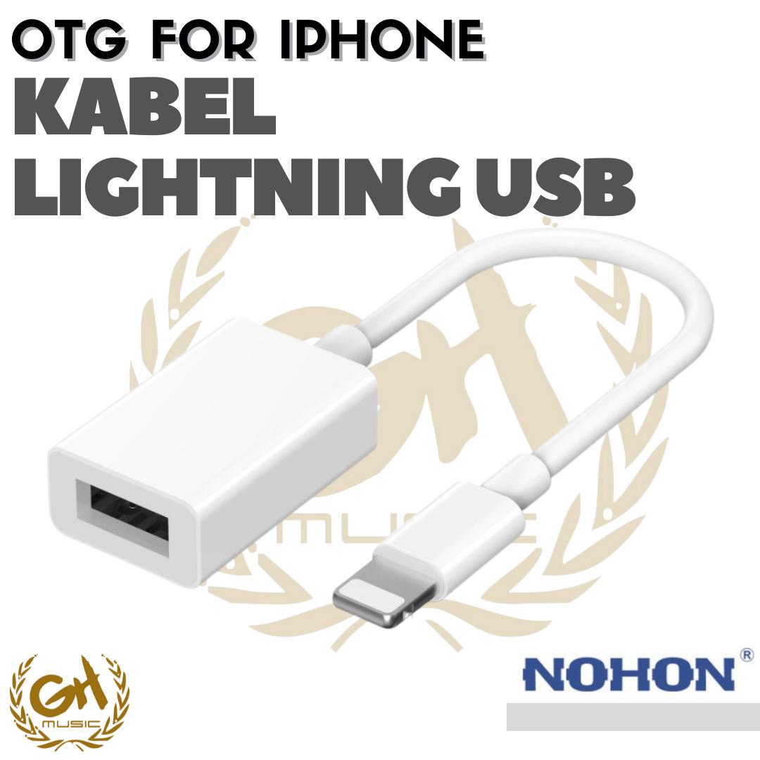 KABEL LIGHTNING USB OTG IPHONE