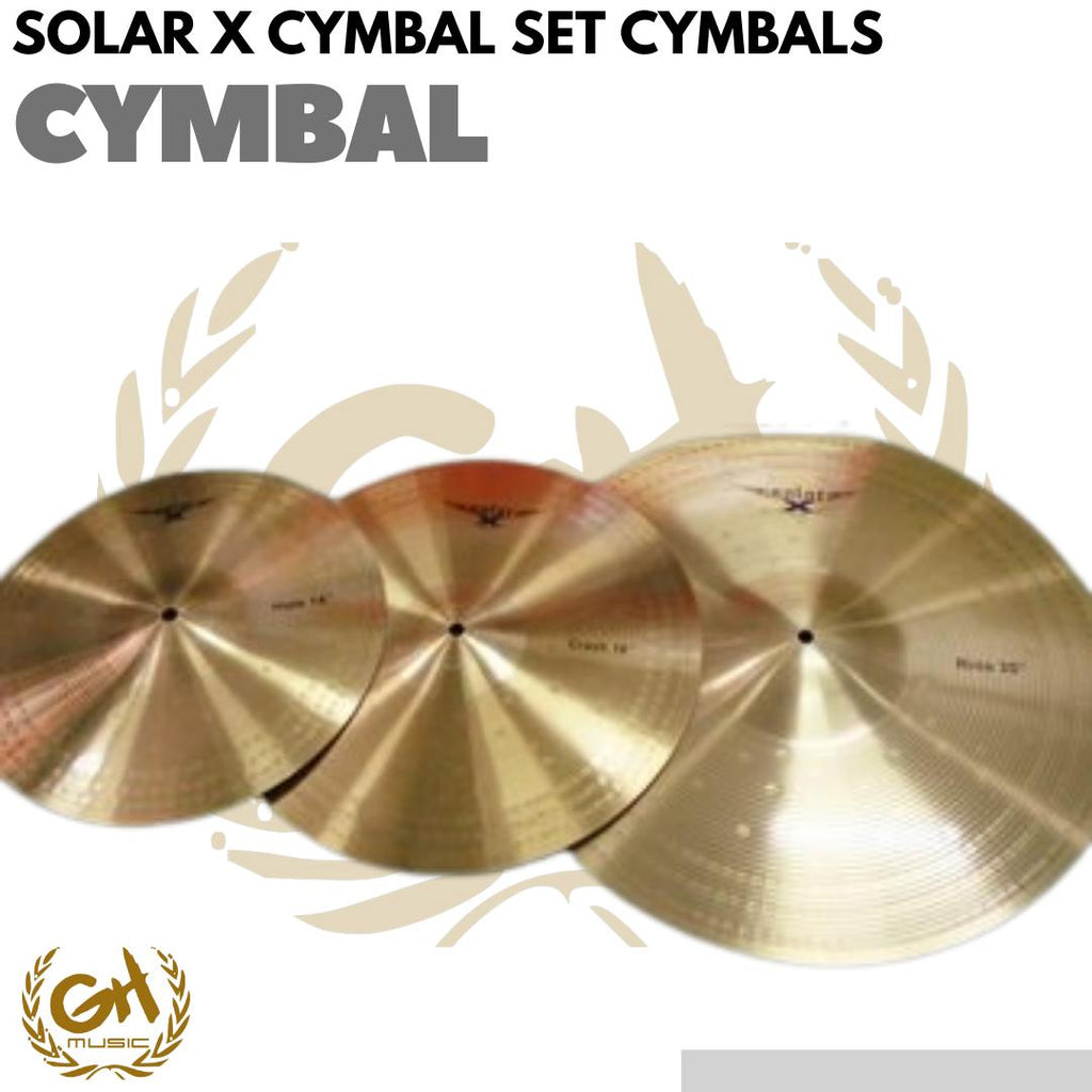 SOLAR X CYMBAL SET CYMBALS