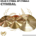 SOLAR X CYMBAL SET CYMBALS
