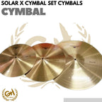SOLAR X CYMBAL SET CYMBALS