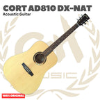CORT AD810E DX-NAT Acoustic Guitar - Gitar Akustik Elektrik dengan Preamp AD810DX - AD810EDX Original Asli