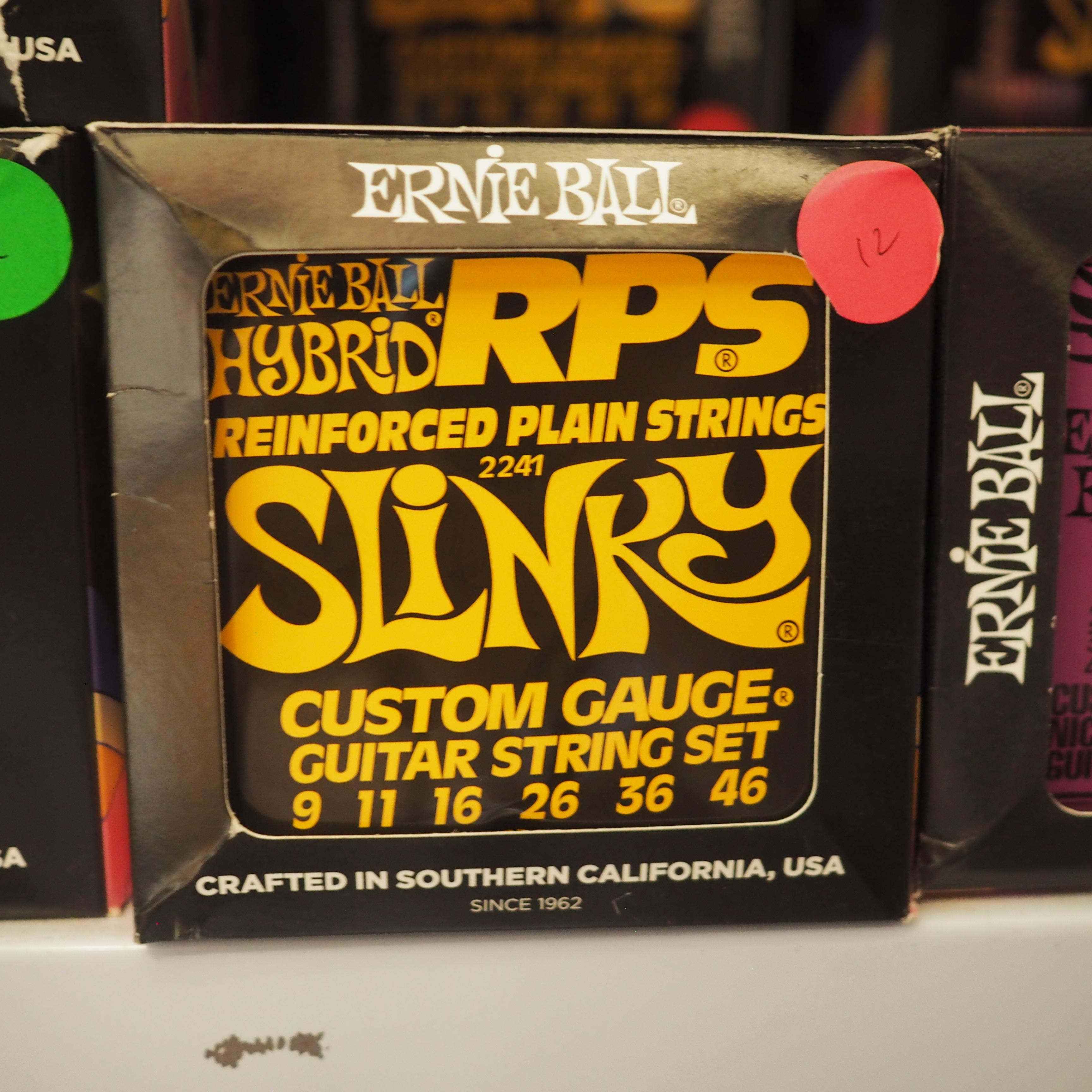 ERNIE BALL HYBRID SLINKY RPS 2241 NICKEL WOUND ELECTRIC GUITAR, 9-46
