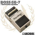 BOSS GE-7 Band Graphic Guitar Equalizer | Efek Stompbox Pedal GE7 EQ