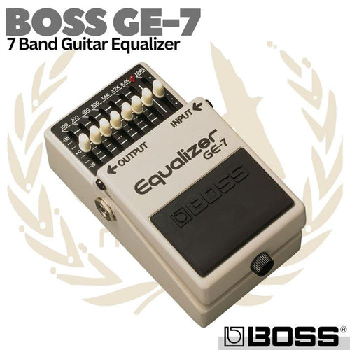 BOSS GE-7 Band Graphic Guitar Equalizer | Efek Stompbox Pedal GE7 EQ