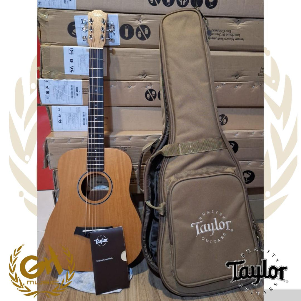 TAYLOR BT2-E Baby Mahogany-e Acoustic Electric Guitar + Bag | Gitar Akustik