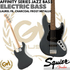 Squier Affinity Series Jazz Bass Guitar, Laurel FB - Bass Elektrik