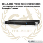 Klark Teknik DF1000 Ultra-Fast And Fully Automatic Dual-Channel Feedback Suppression Processor
