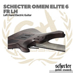 Schecter Omen Elite 6 FR Floyd Rose Left Handed Electric Guitar | Gitar Elektrik Kidal