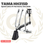 TAMA HH315D Speed Cobra Hi-Hat Stand, Velo Glide - Stand Simbal Hi-Hat Drum