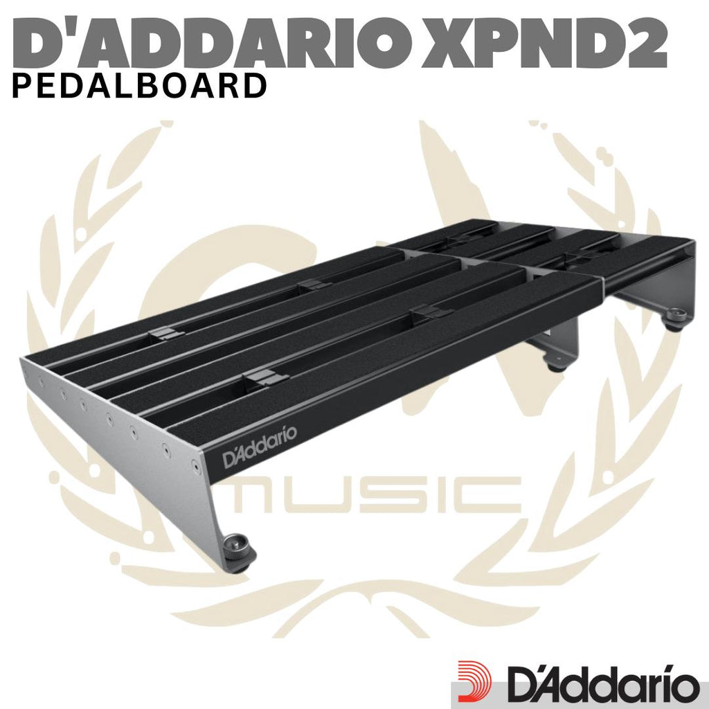D'ADDARIO XPND2 Double Row Effects Pedalboard | Efek Gitar Pedal Board