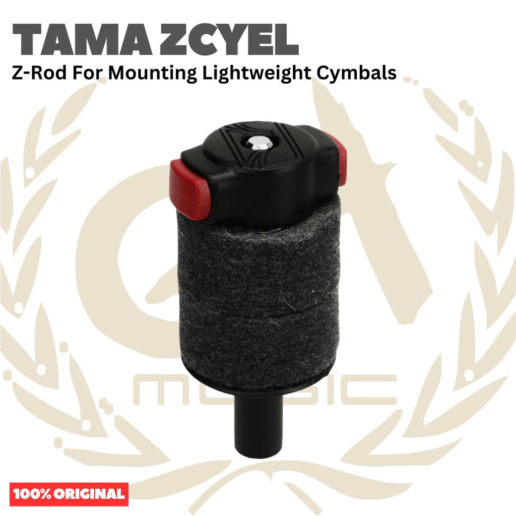 TAMA ZCYEL Z-Rod For Mounting Lightweight Cymbals - Clamp Simbal Drum Original Asli