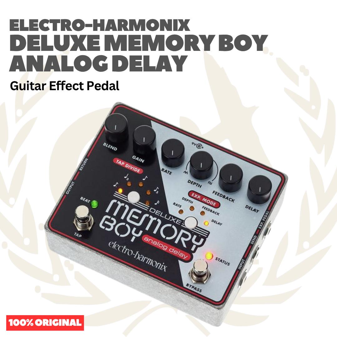 Electro-Harmonix Deluxe Memory Boy Analog Delay Guitar Effects Pedal - Efek Pedal Gitar