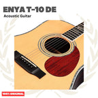 Enya T-10 DE Acoustic Dreadnought Guitar - Gitar Akustik T10 DE