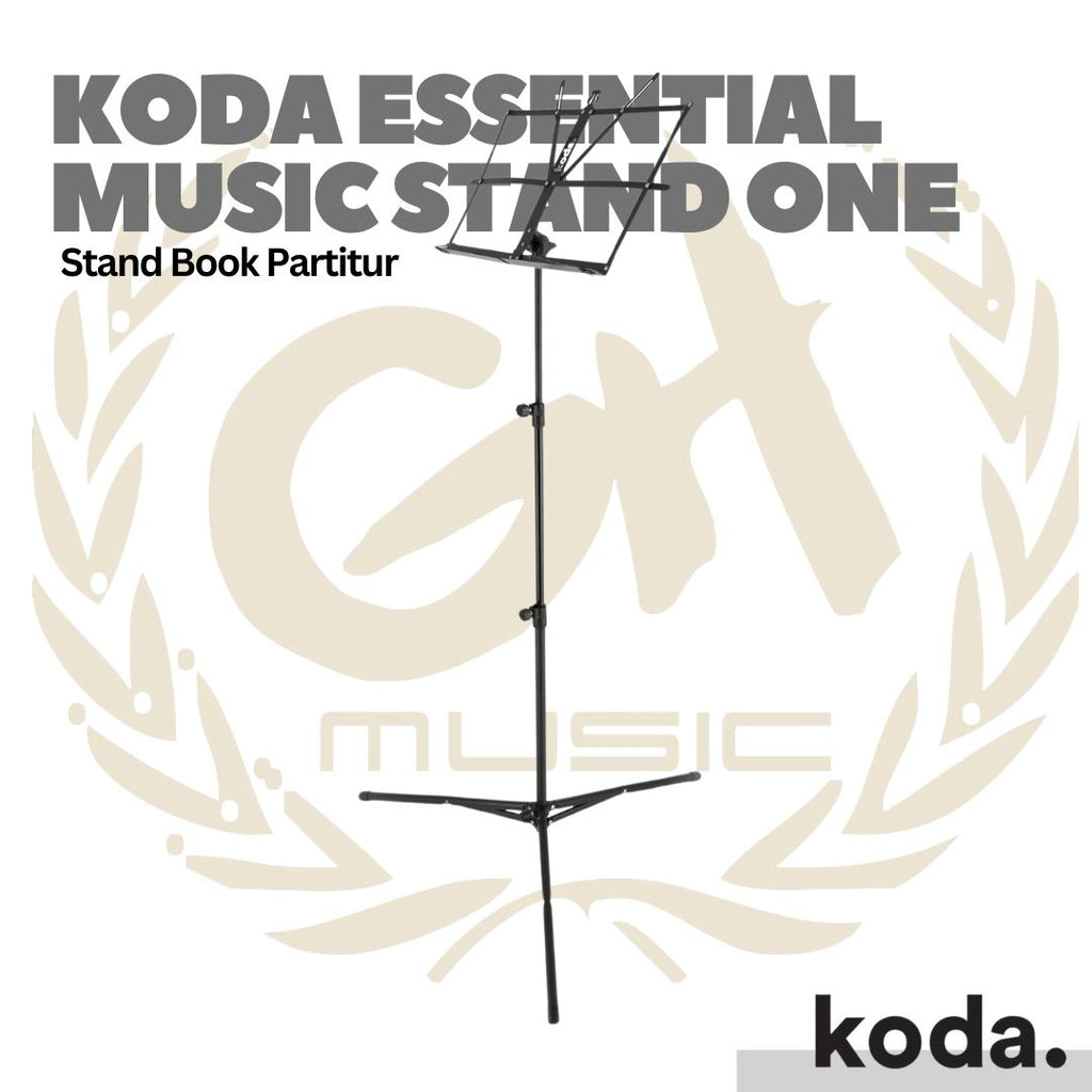 Koda Essential Music Stand ONE w/ Carrying Bag - Stand Book Partitur