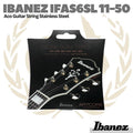Ibanez IFAS6SL 11-50 Jazz Light Electric Guitar Strings - Senar Gitar
