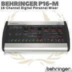 BEHRINGER POWERPLAY P16-M 16 Channel Digital Personal Mixer | P16M P16