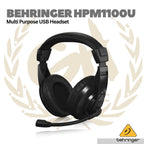 Behringer HPM1100U Multi-purpose USB Headset - Headphone Mic