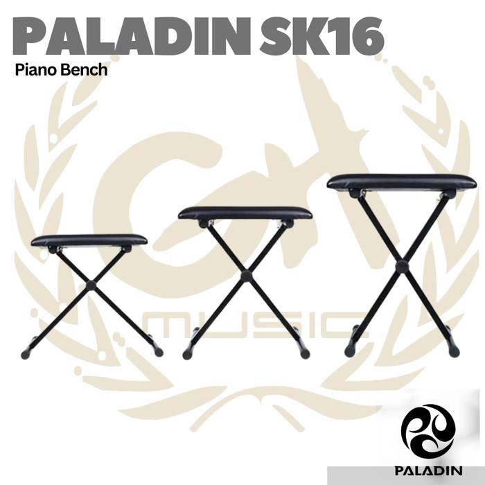 Paladin SK16 Piano Bench - Kursi Piano Keyboard SK-16