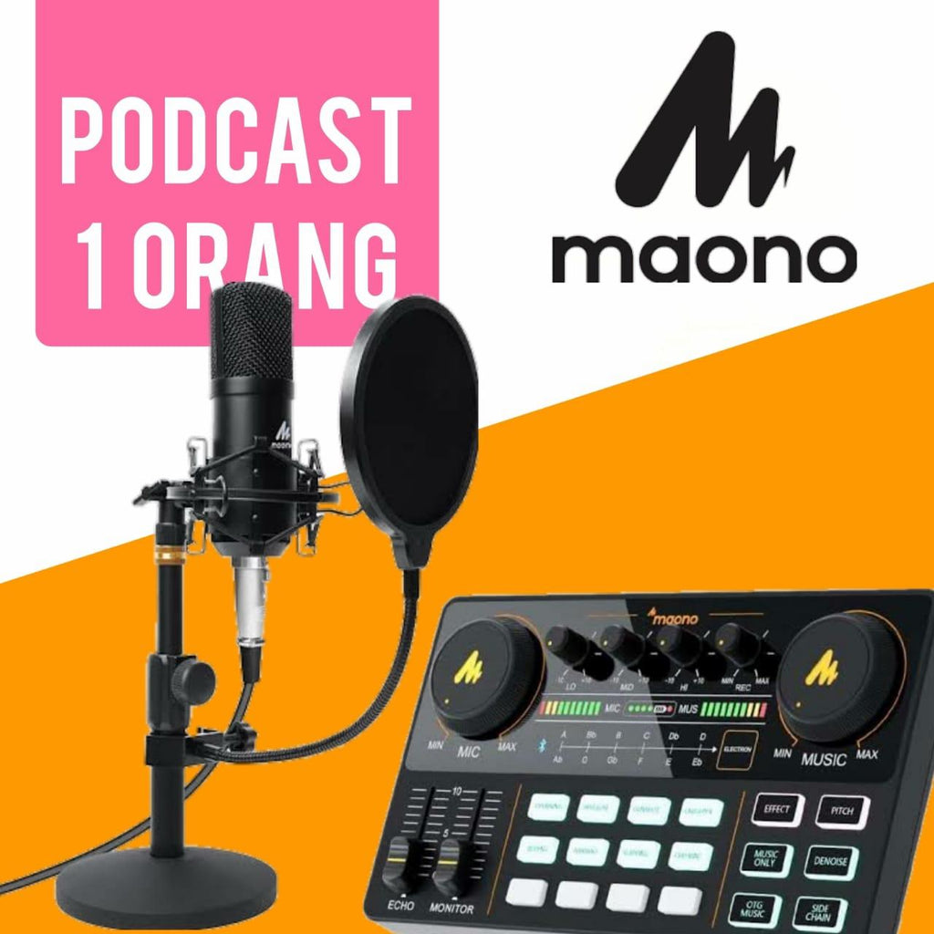 PAKET PODCAST 1 ORANG MAONO AM200 PLUS A03T