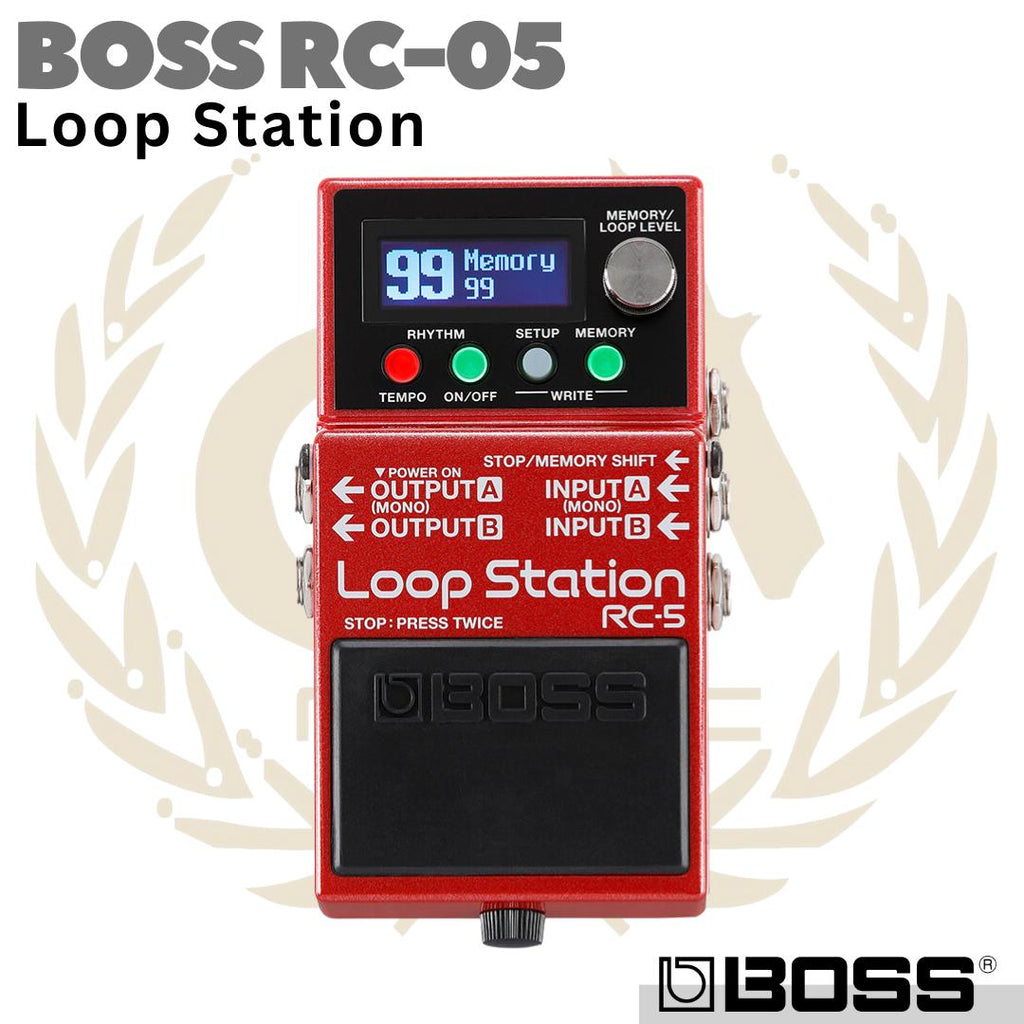 BOSS RC05 Loop Station | Looper Effect Efek Vokal Tabletop RC 05 RC5