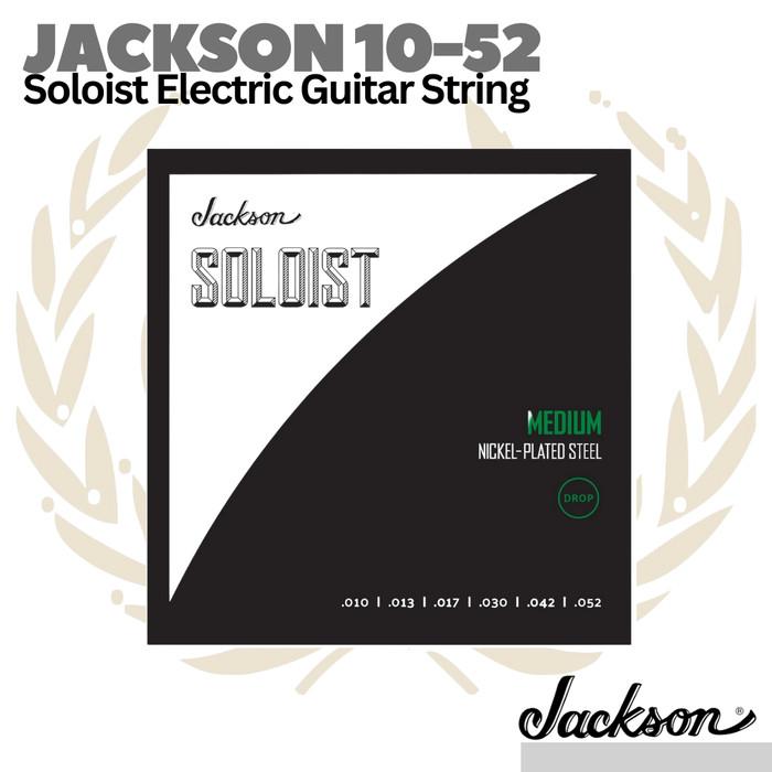 Jackson Soloist Electric Guitar Strings, 10-52