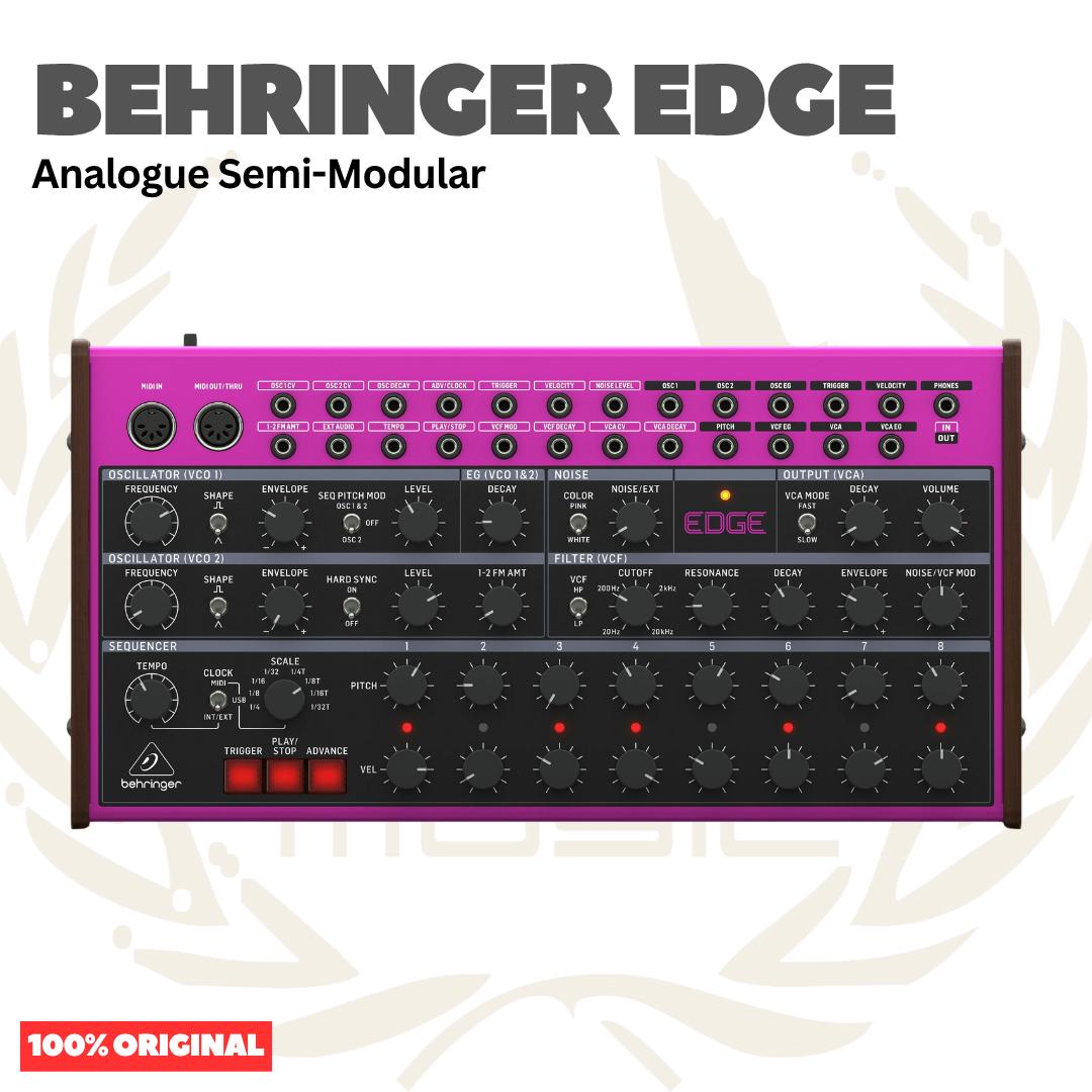 Behringer EDGE Analog Semi-Modular Percussion Synthesizer